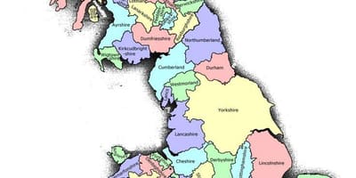 Wielka brytania wielka Brytania mapa